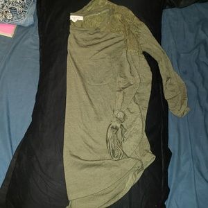 Army Green Half Sleeve